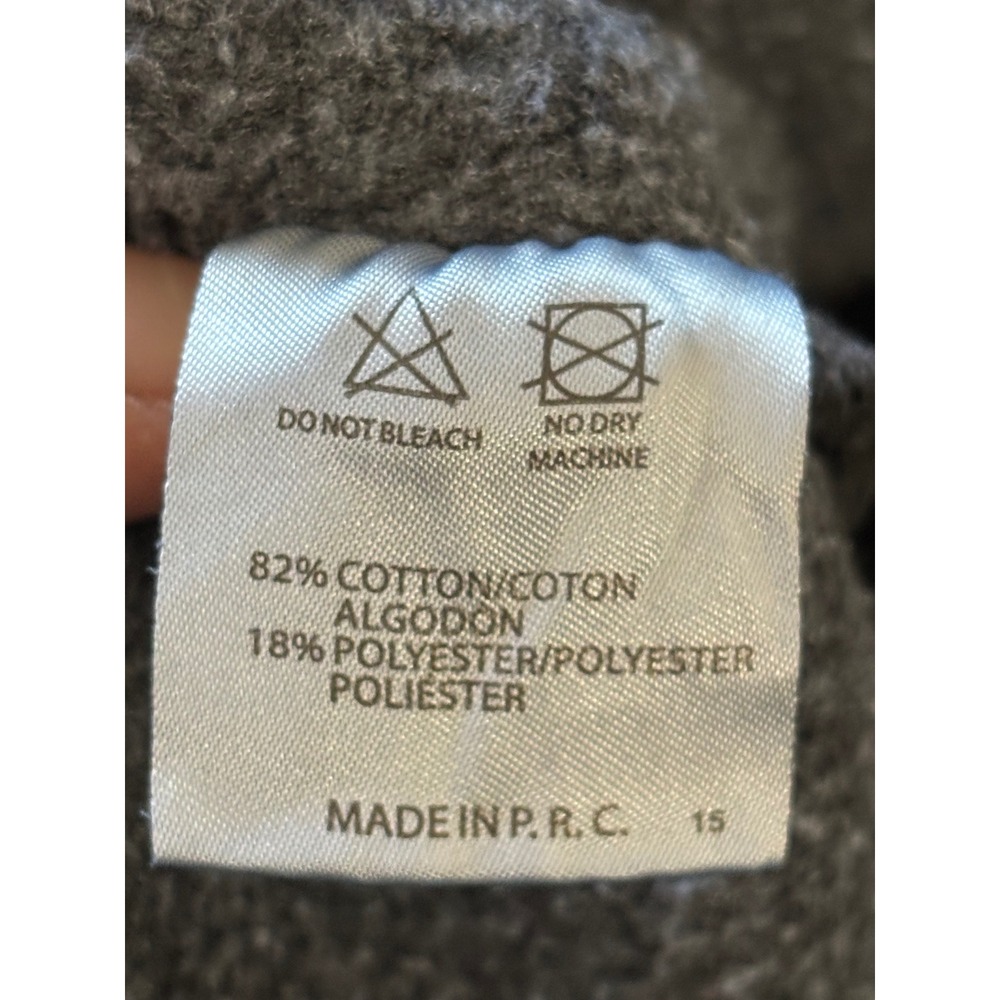 Brandy Melville Black Butterfly Embroidered Oversized Hoodie Sweatshirt One Size - Picture 6 of 6